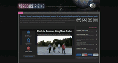 Desktop Screenshot of nerdcorerisingmovie.com